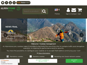 'alpinstore.com' screenshot