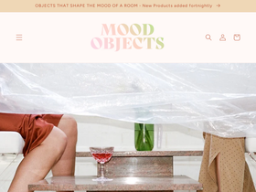 moodobjects.com.au homepage screenshot