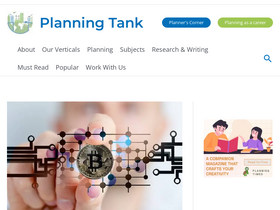 'planningtank.com' screenshot