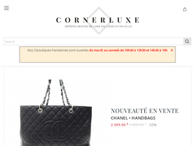 'cornerluxe.com' screenshot