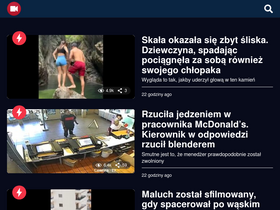 'smiechytv.pl' screenshot
