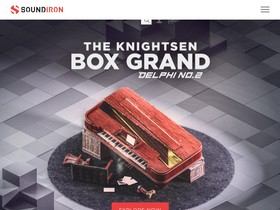 'soundiron.com' screenshot