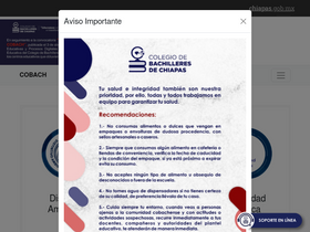 'cobach.edu.mx' screenshot