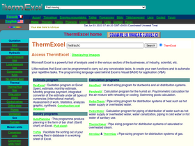 'thermexcel.com' screenshot