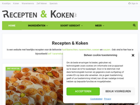 'receptenkoken.nl' screenshot