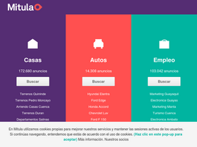 'mitula.ec' screenshot