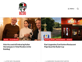 'hardcoreitalians.blog' screenshot