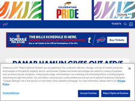'buffalobills.com' screenshot