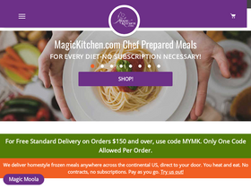 'magickitchen.com' screenshot