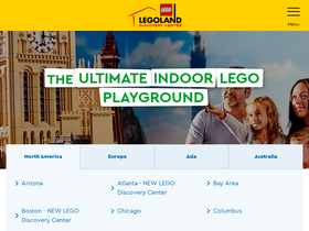 'legolanddiscoverycenter.com' screenshot