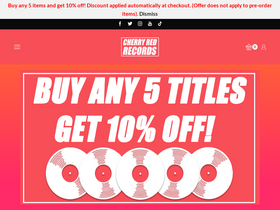 'cherryred.co.uk' screenshot