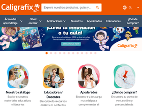 'caligrafix.cl' screenshot
