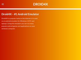 'droid4x.cc' screenshot