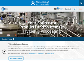 'csidesigns.com' screenshot