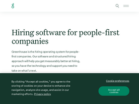 'greenhouse.com' screenshot