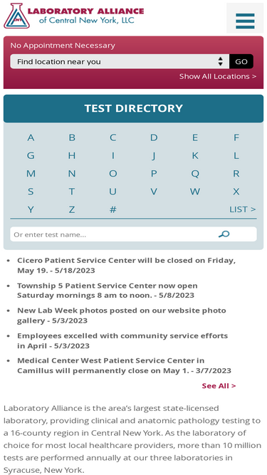 laboratoryalliance.com