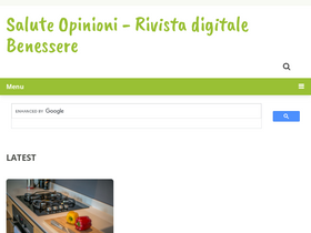 'saluteopinioni.it' screenshot