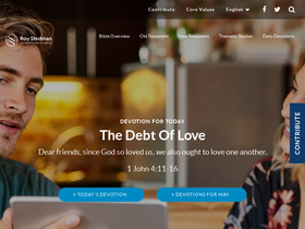 'raystedman.org' screenshot