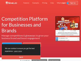 'givelab.com' screenshot