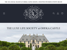 Luxe Life Long Island homepage screenshot