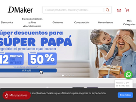 'dmaker.com.ar' screenshot