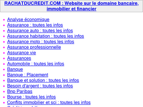 'rachatducredit.com' screenshot