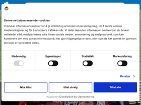 'torshovsport.no' screenshot