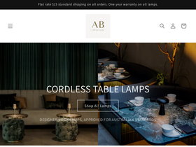 AB Lifestyle homepage screenshot