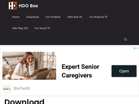 'hdobox.app' screenshot