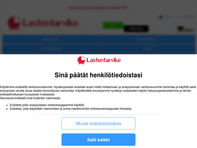 'lastentarvike.fi' screenshot