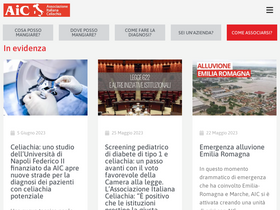 'celiachia.it' screenshot