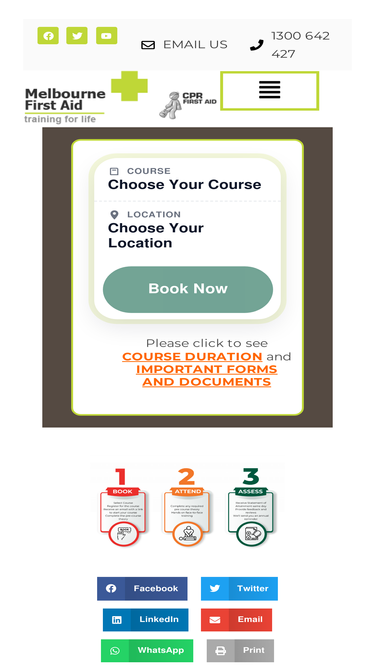 melbournefirstaid.com