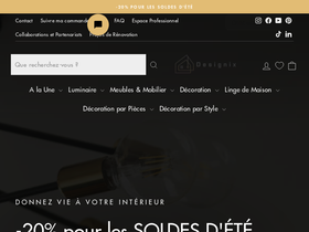 Designix website screenshot