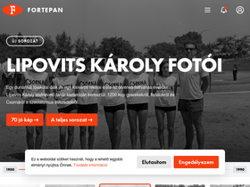 'fortepan.hu' screenshot