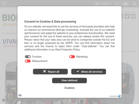 'biofach.de' screenshot