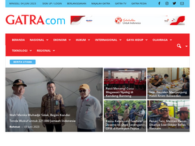'gatra.com' screenshot