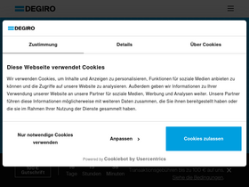 'degiro.de' screenshot