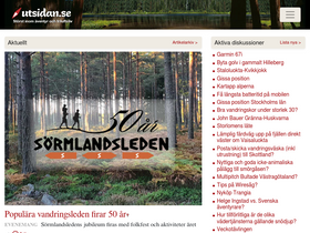 'utsidan.se' screenshot