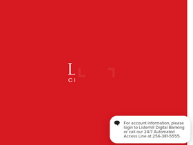 'listerhill.com' screenshot