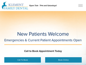'stpetedentist.com' screenshot