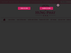 hungphatusa.vn homepage screenshot