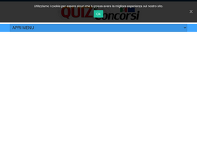 'quizeconcorsi.com' screenshot