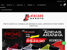 'atacadobarato.com' screenshot