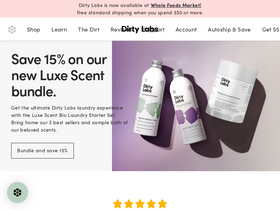 'dirtylabs.com' screenshot