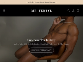 Mr. Fertyl homepage screenshot