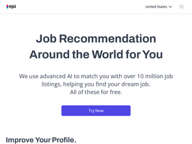 'epicareer.com' screenshot