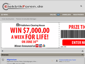 'elektrikforen.de' screenshot