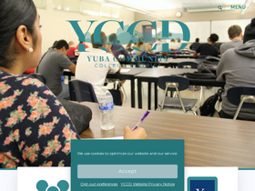 'yccd.edu' screenshot