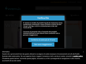 'vapeitalia.it' screenshot