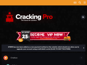 'crackingpro.com' screenshot